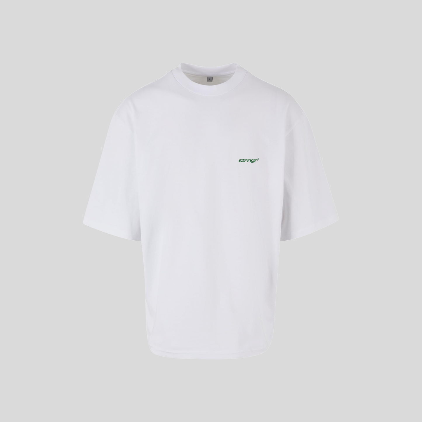 BASE TEE WHITE/GREEN