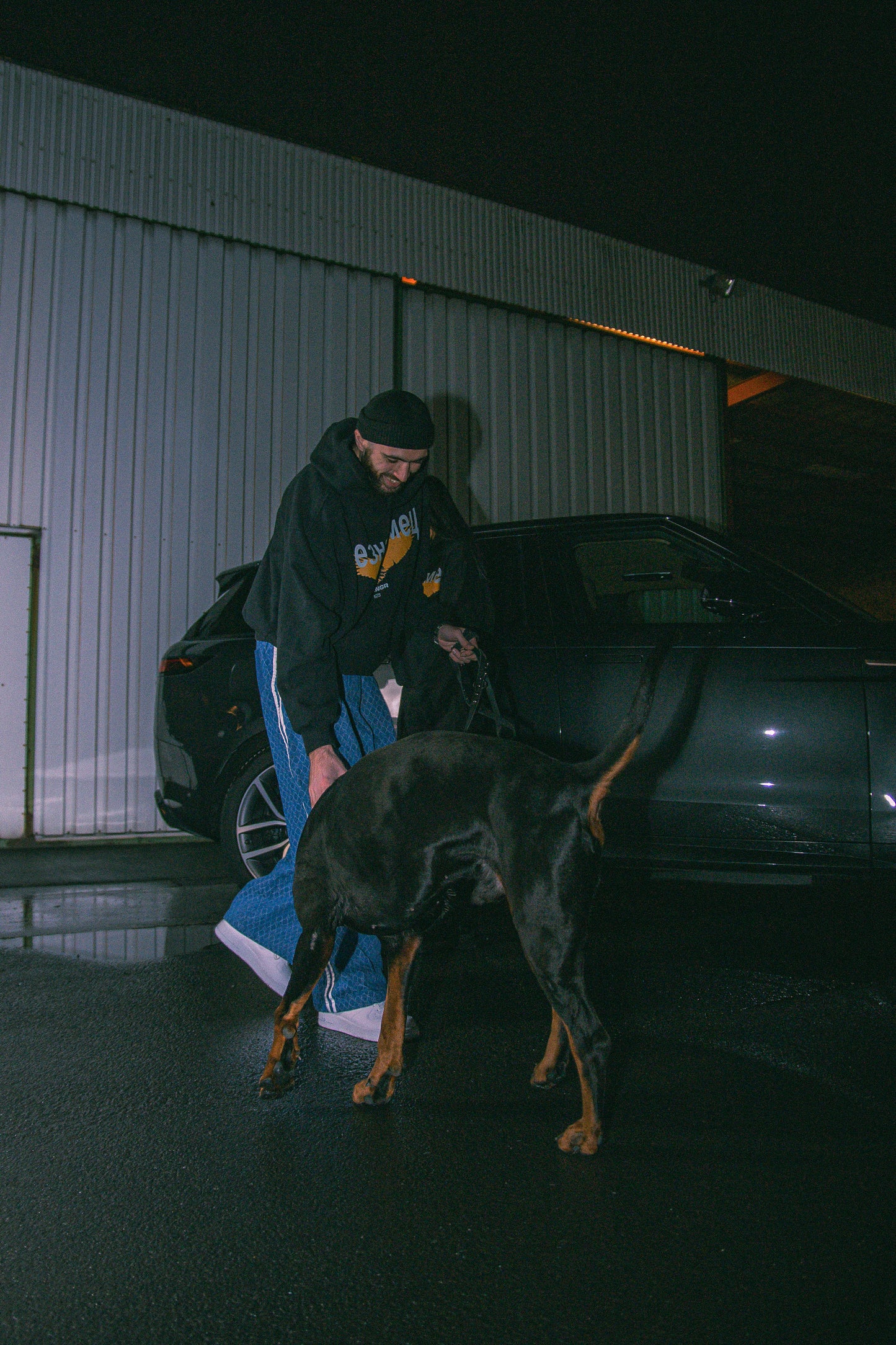 RUSSIAN EAGLE HOODIE BLACK