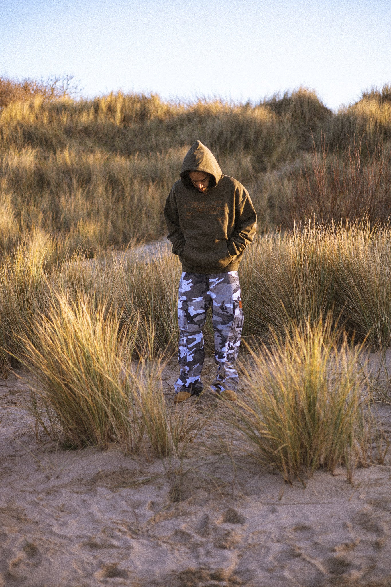 FADED TEXT HOODIE