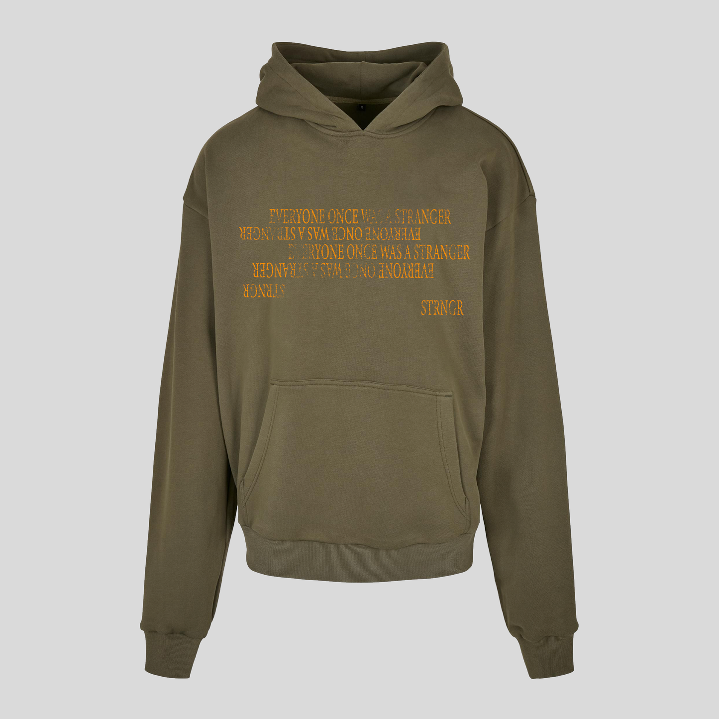 FADED TEXT HOODIE