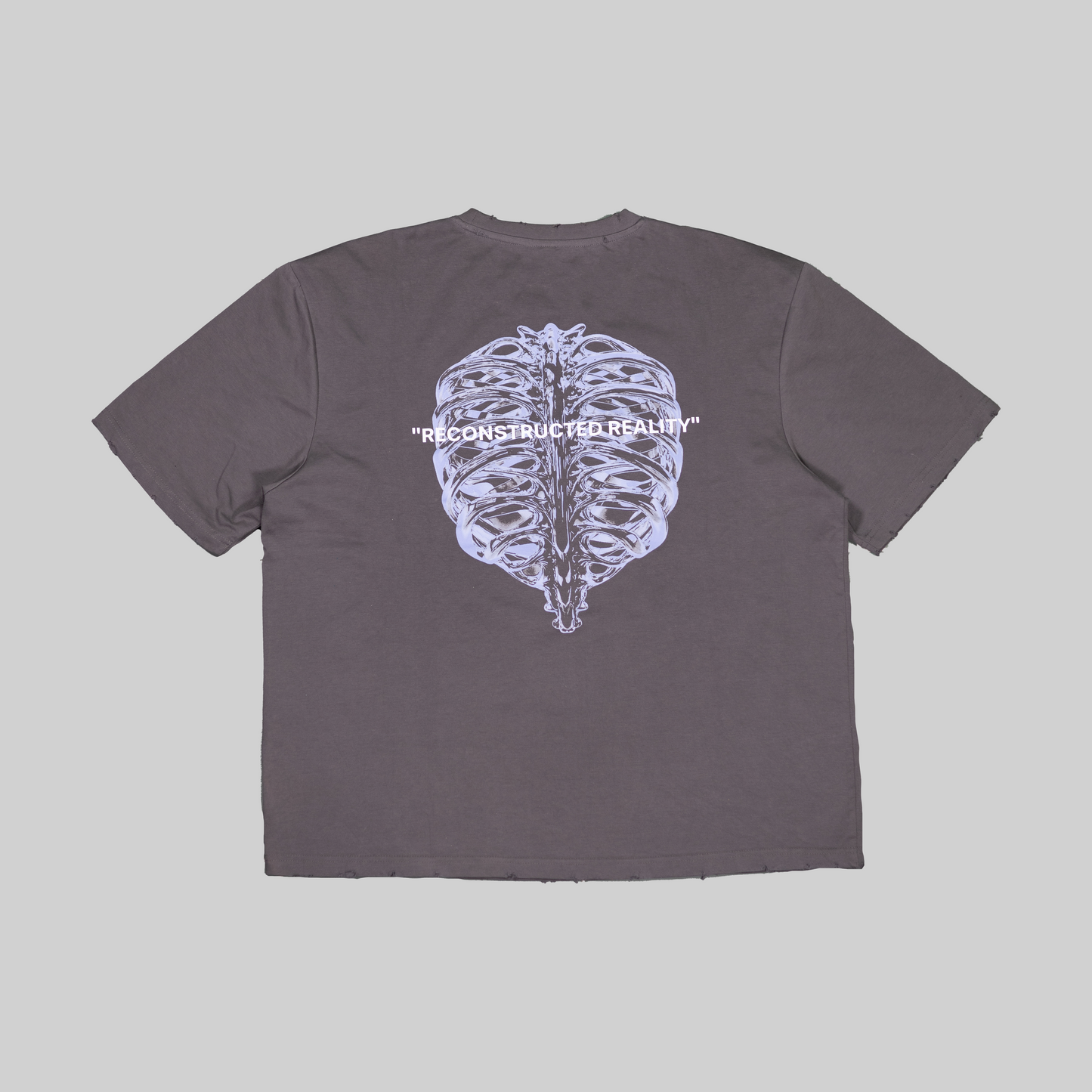 DISTRESSED RECONSTRUCTED REALITY TEE
