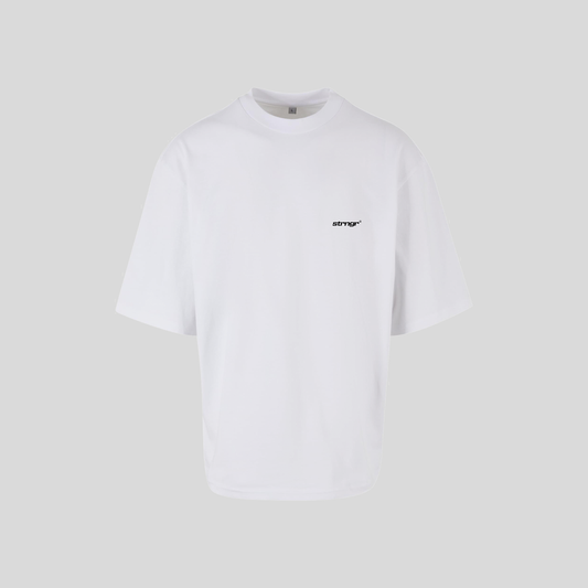 BASE TEE WHITE/BLACK