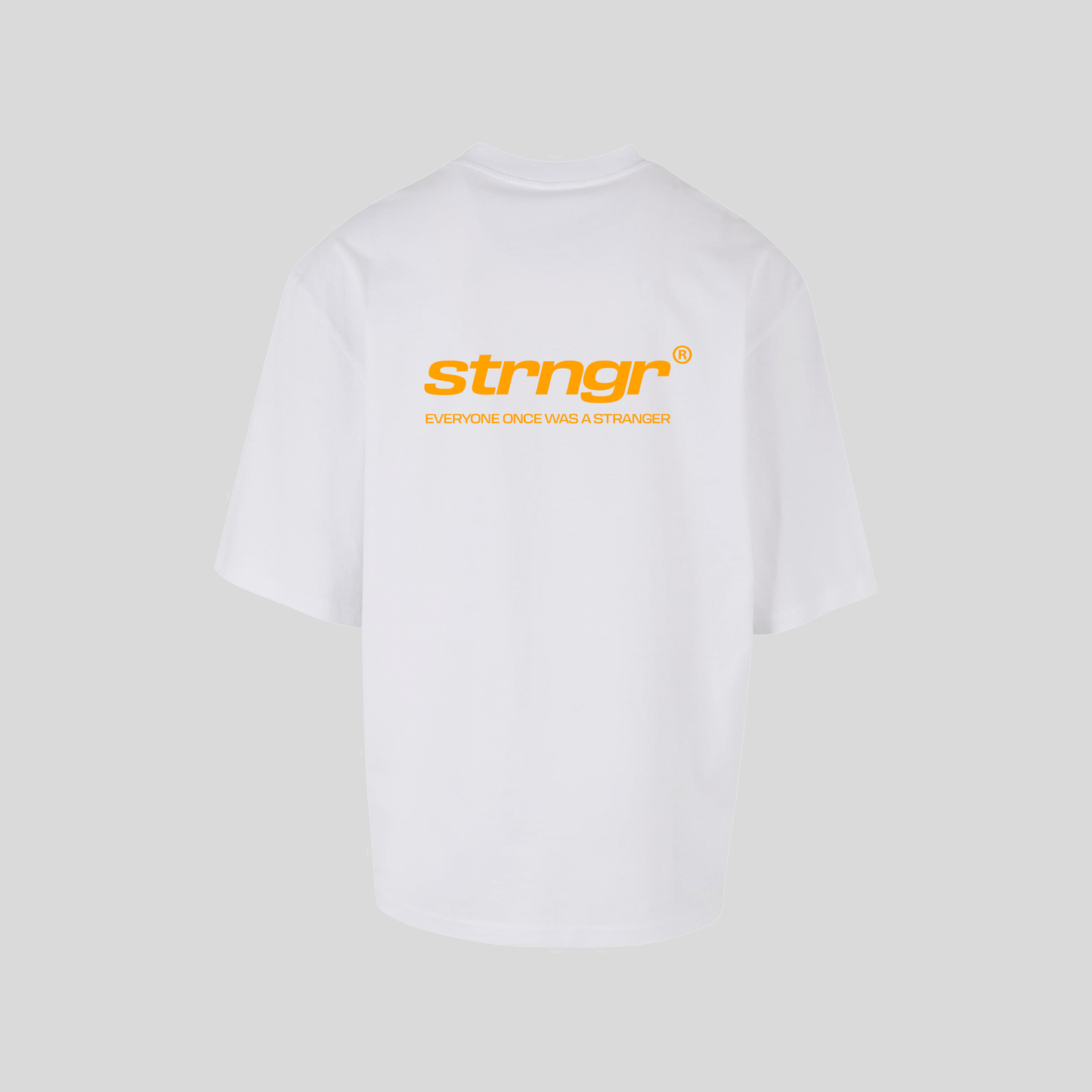 BASE TEE WHITE/ORANGE